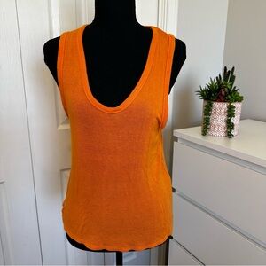 We The Free Vibrant Orange Tank Top Sise XS